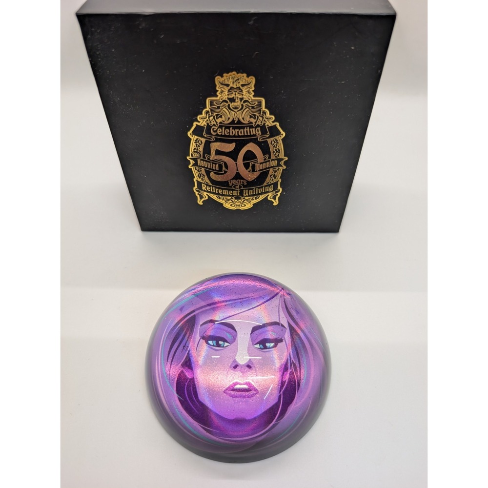 Madame Leota 50th Anniversary Paperweight Disney Haunted Mansion